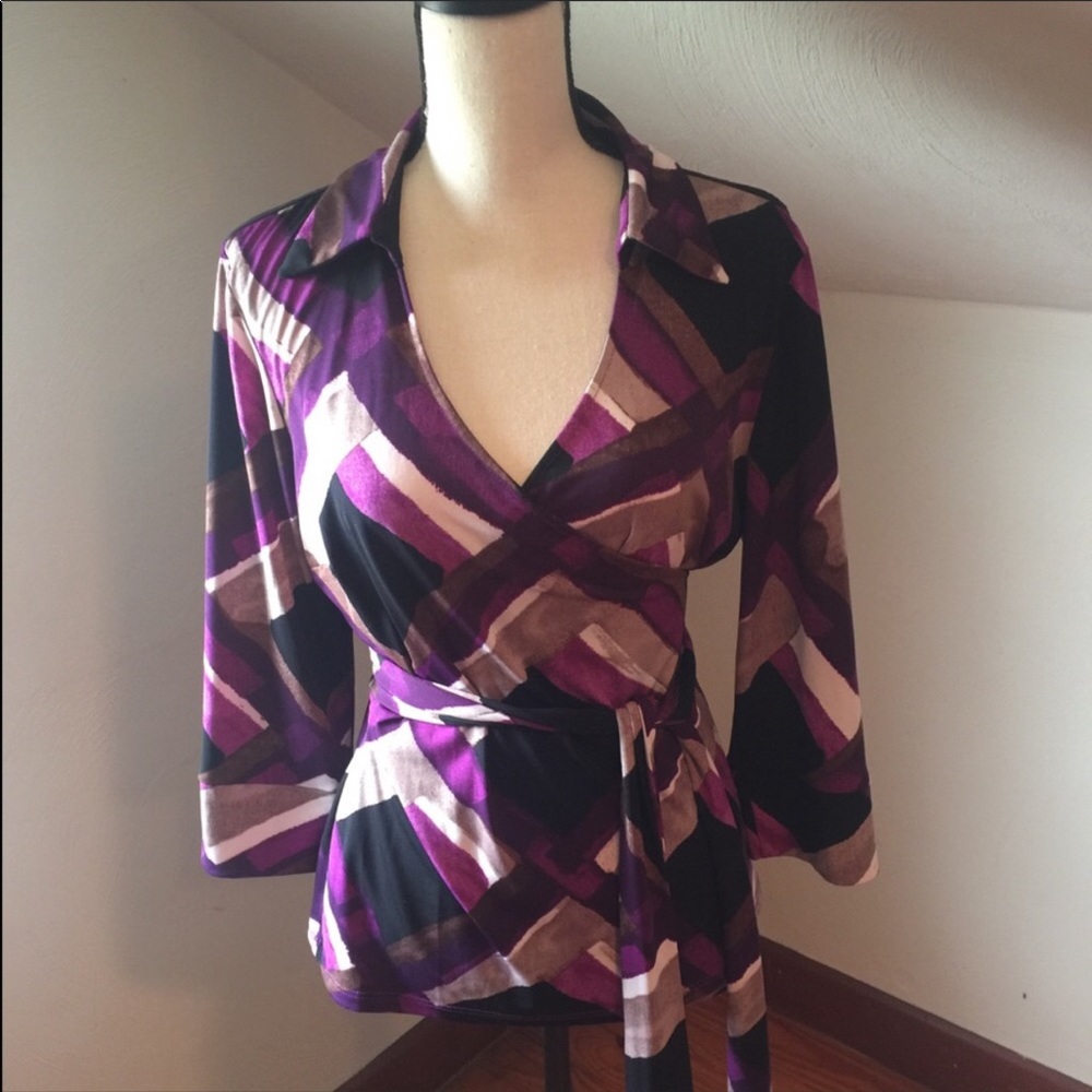 Boston Proper wrap top